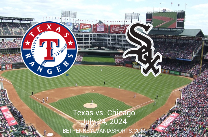 Upcoming MLB Matchup: Chicago White Sox vs Texas Rangers on July 24, 2024